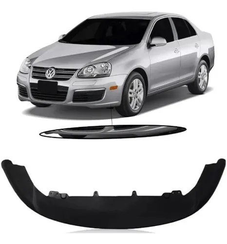 Spoiler Saia Parachoque Dianteiro Inferior Jetta 2007 a 2010