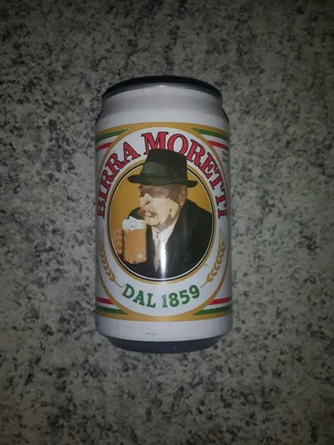 Birra Moretti cheia - década de 90