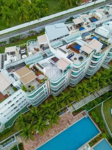 Cobertura Duplex no Resort In Mare Bali Beira Mar com 165 metros 100% mobiliado reformado