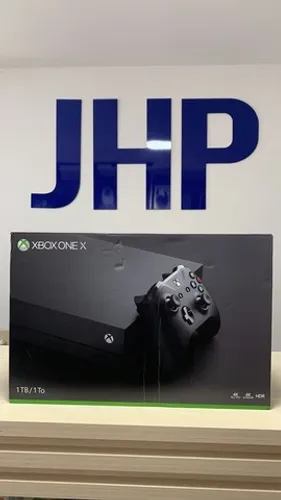 Xbox One X 1TB 4K + 1 controle - até 12x sem juros, Loja Fisica