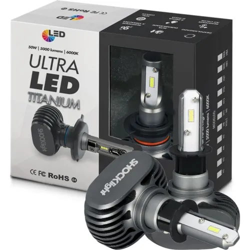 Lâmpada Ultraled Shocklight Titanium - 5000lm 50w 12v - H3