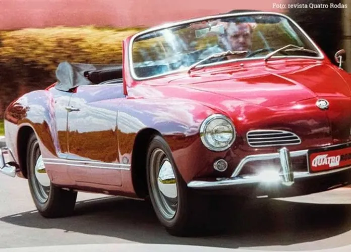Revista Quatro Rodas - Karmann Ghia Conversível