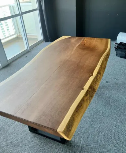 Mesa madeira maciça premium ACEITO TROCA