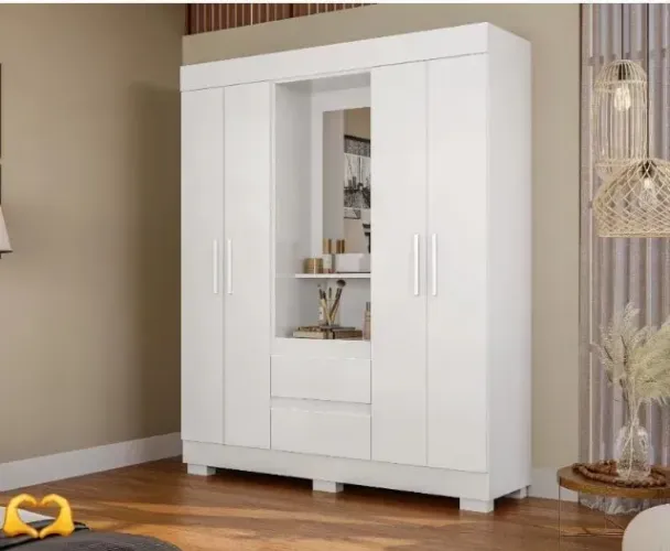 Guardas Roupas isabella - armario 4pts (Capelinha)