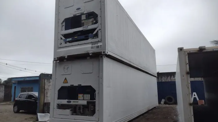 Container Reefer atinge -29°C (entrego)