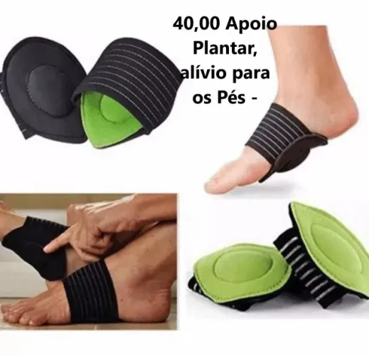 Apoio Plantar, alívio para os Pés - Novo