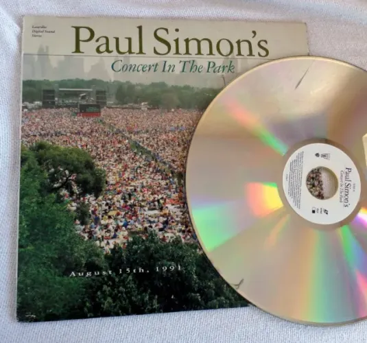 Laser Disc Ld Paul Simon "Paul Simon's Concert In The Park" (Item para Colecionador)