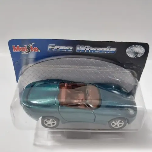 Miniatura Maisto -Free Weels - Jaguar XK 180 Cabriolet -esc: 1:37 Cor Verde sem uso