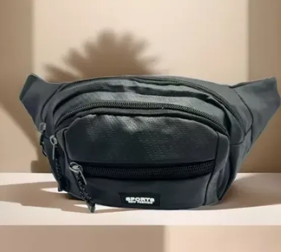 Pochete em Nylon Masculina Impermeável com Alça Ajustável Resistente e Versátil z814