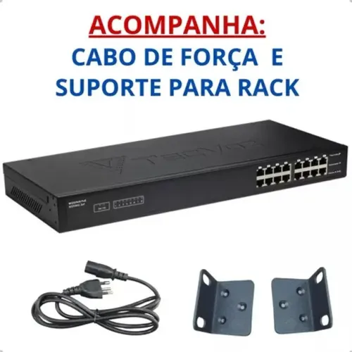 Midspan PoE - 8 canais