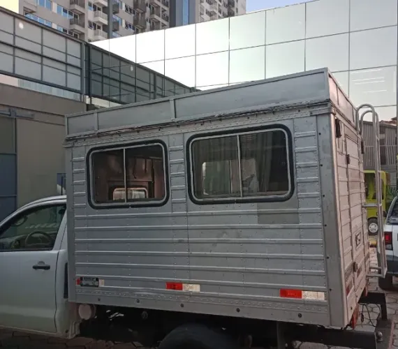 Baú de Alumínio da caminhonete Toyota Hilux