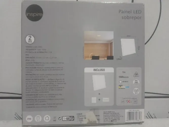 Painel led super led (diamante iluminação)