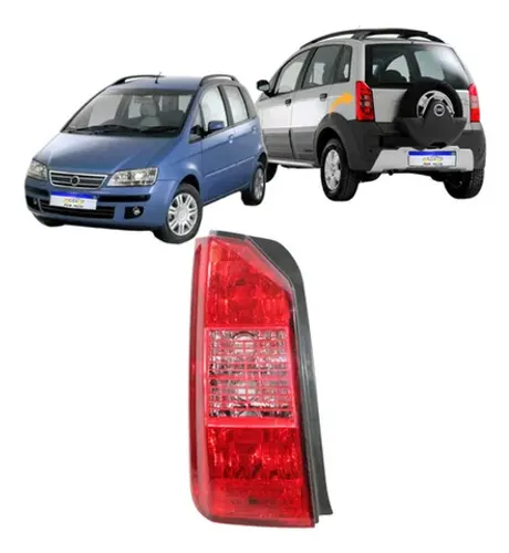 Lanterna Fiat Idea 2006 2007 2008 2009 2010 Traseira Nova Le