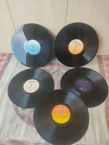 Discos de vinil para decoração ou artesanato 