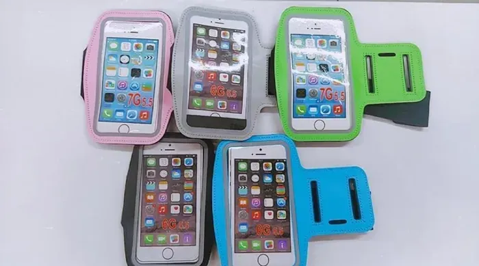 Braçadeira pra Celular até 6,5 Polegadas Cores 