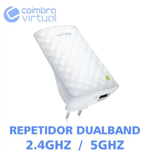 Repetidor de Sinal RE200 Dual Band - TP-Link Loja Coimbra Computadores Entregamos