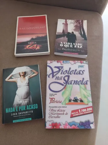 Espiritismo Livros lote com 4
