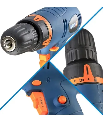 Parafusadeira e Furadeira 280W Elétrica FortG-Pro Vel Variável e Reversível 3/8 pol 220v