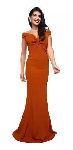 Vestido longo suplex novo tam. M