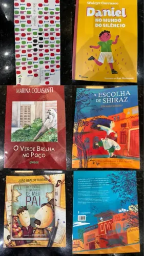 5 Livros Literários Infantis (Leia o Anúncio)