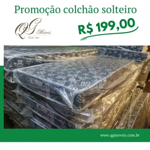 Colchão Solteiro Novos Pronta Entrega