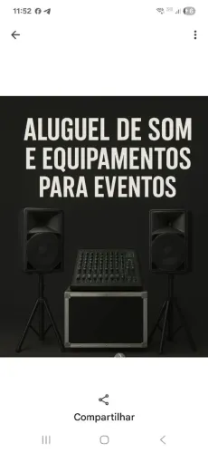 Aluguel de Som