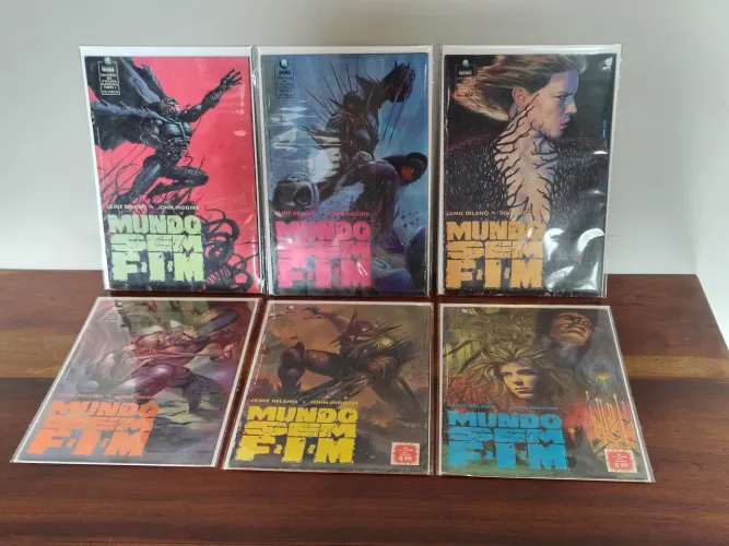 Mundo Sem Fim 1 a 6 (Jamie Delano) Minissérie Completa Editora Globo 