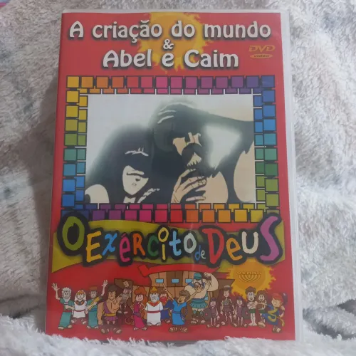 Dvd A criação do mundo & Abel e Caim O exército de Deus
