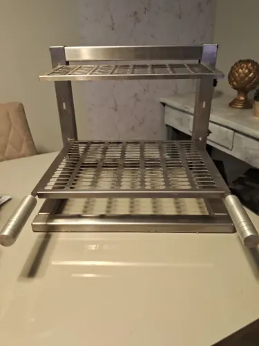 Grelha para Churrasqueira de aço e inox.