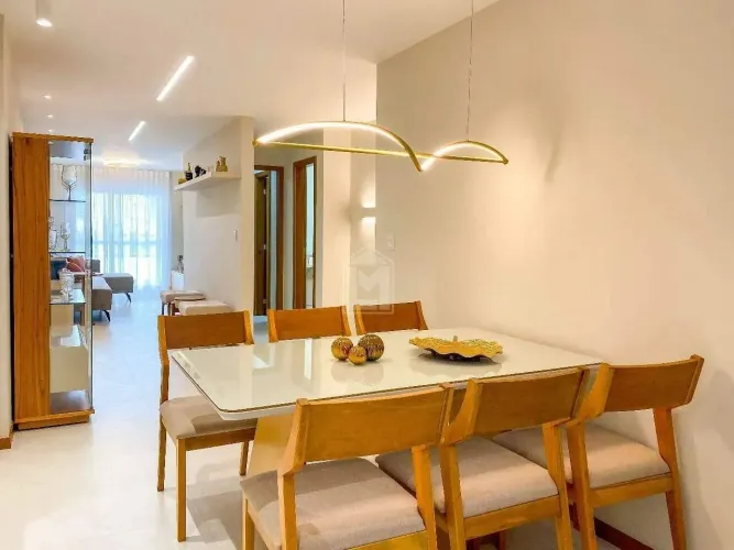 Lívia Machado Imóveis Vende, Apartamento Decorado, 3 Quartos, 2 Vagas em Bento Ferreira, V