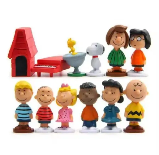 Personagens Peanuts - Snoopy e Charlie Brown(NOVO) 