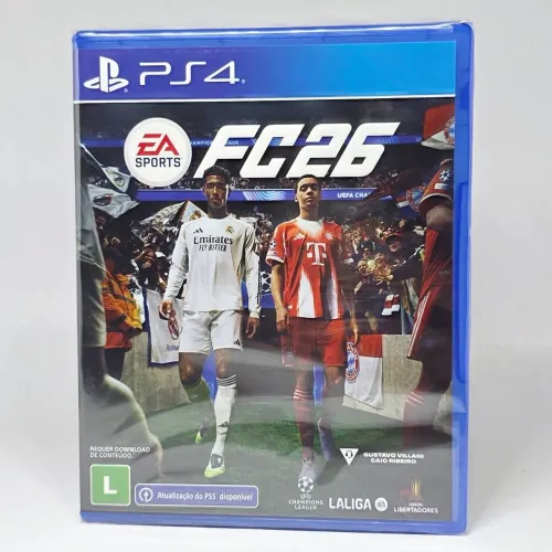 Disponível novo FIFA 26 PS4 - Jogo de Futebol