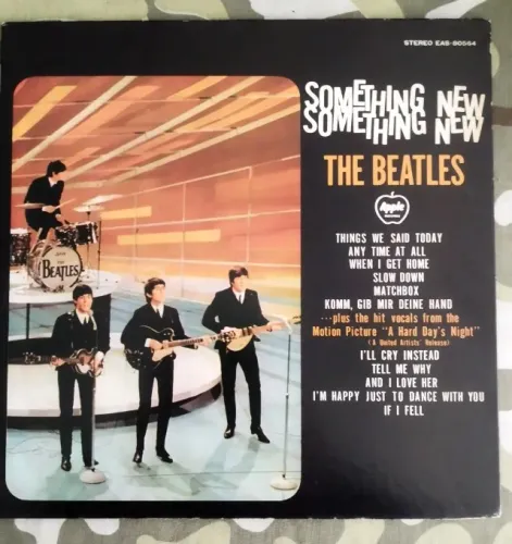 LP Vinil The Beatles - Something New P1976 EX/NM Ed. Japão