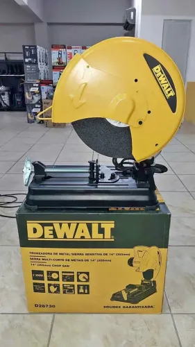 Serra Policorte para metais disco 14" 2300w Industrial DeWalt (Loja)