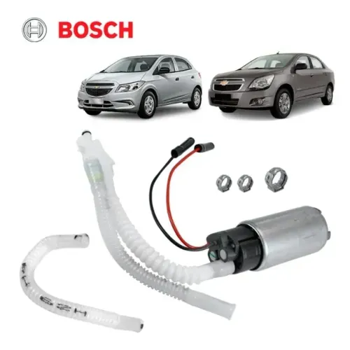 BOMBA COMBUSTIVEL FLEX 3,8 BAR 75 L/H ONIX PRISMA 1.4 12> COBALT 1.4 1.8 11> BOSCH