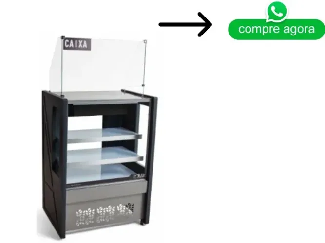 Balcão Caixa Polar 80CM Novo