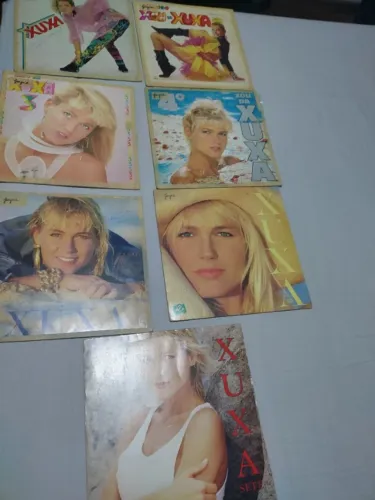 Coleção Lp's do Xou da Xuxa 1 ao 7