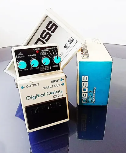 Boss Dd-3 Digital Delay, Um Clásico da Boss, na caixa originall