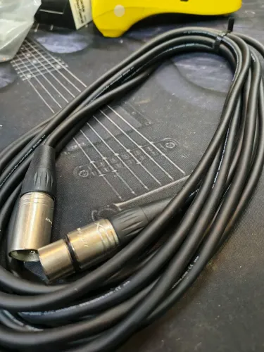 Cabo xlr para microfone cabo balanceado Canon 5 metros super oferta queima estoque 