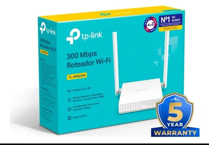Roteador tp link 300mbps 2 antenas 