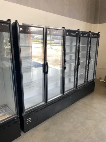 5 portas - auto-serviço - Refrigerados