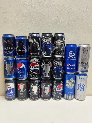 Lotes latinhas Pepsi varias
