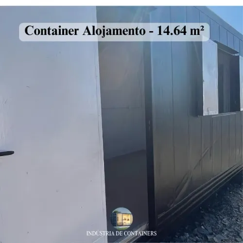 Container Reefer 20" 6x2,44x2,59 M - 14,64 m² Alojamento