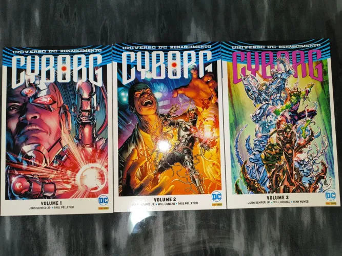 Universo DC Renascimento Cyborg 1,2 e 3 - Panini