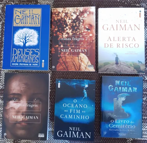 Coleção de livros Neil Gaiman - Edições Especiais