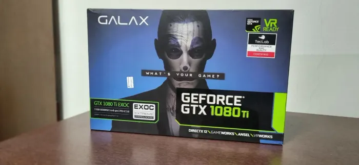 Placa de vídeo GTX 1080ti Exoc Galax