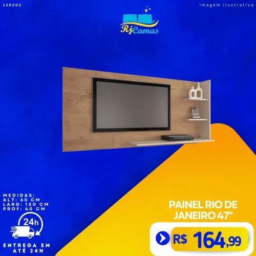 Painel para TV Rio de Janeiro 47''