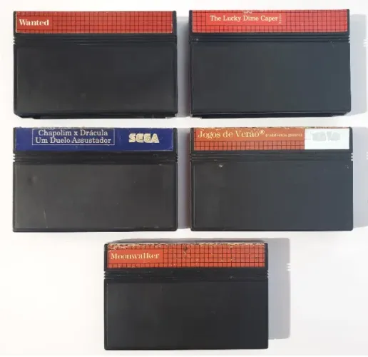 Jogos para Master System Usados Originais com Garantia