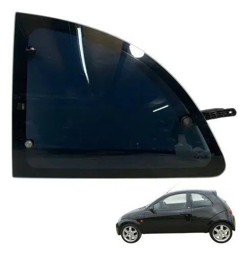 Vidro Lateral Esquerdo Basculante Ford Ka 2005 Gl Usado Orig
