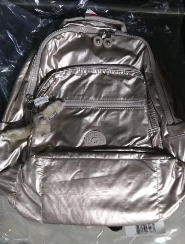 Mochila Kipling Metallic Seoul S 